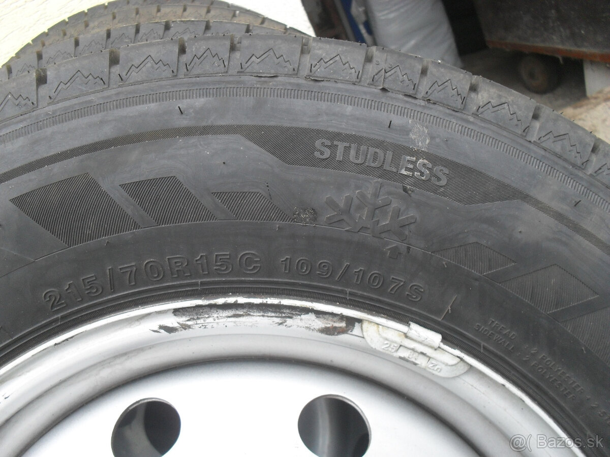 ZIMNÉ 215/70r15C ZEETEC V1000 +disk - 3