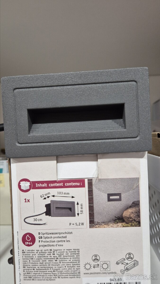 Vonkajšie vstavané svietidlo - 3