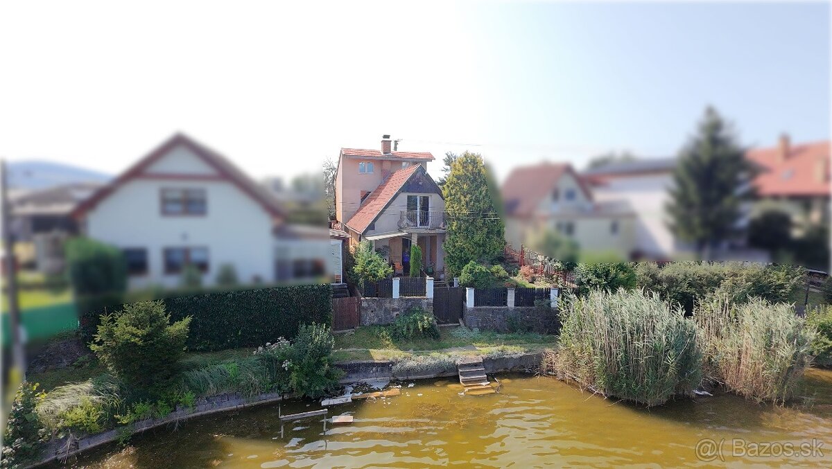 Predaj: Murovaná chata aj celoročné bývanie pri jazere Čaňa - 3