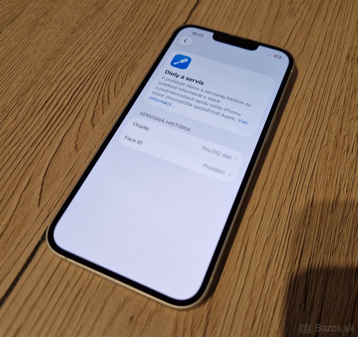 iPhone 13 128gb bez FACE ID v bielej farbe - 3