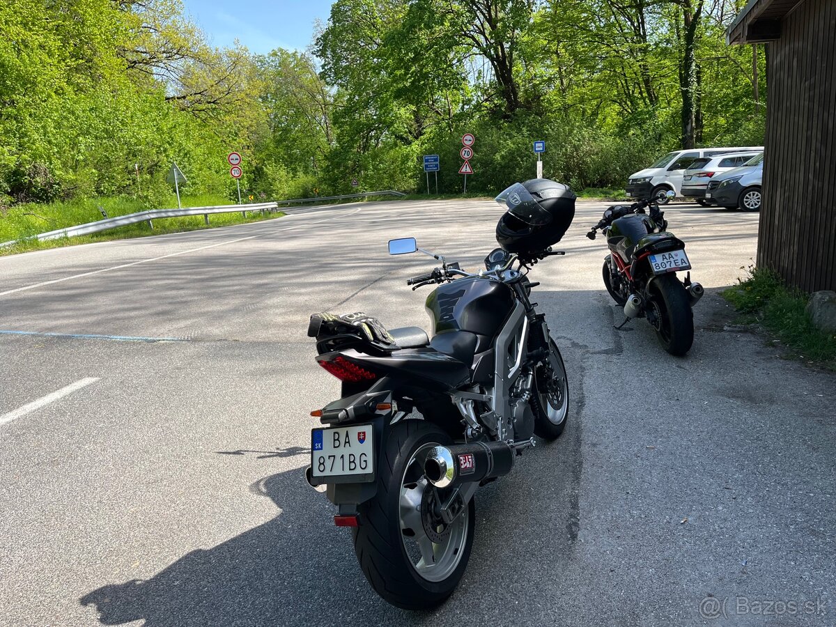 Suzuki SV1000 2005 88 kw + dynojet + yoshimura 2x - 3