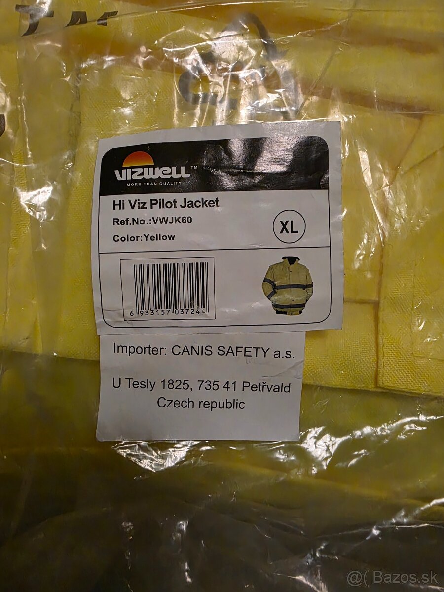 Reflexná bunda Vizwell 2v1 - 3