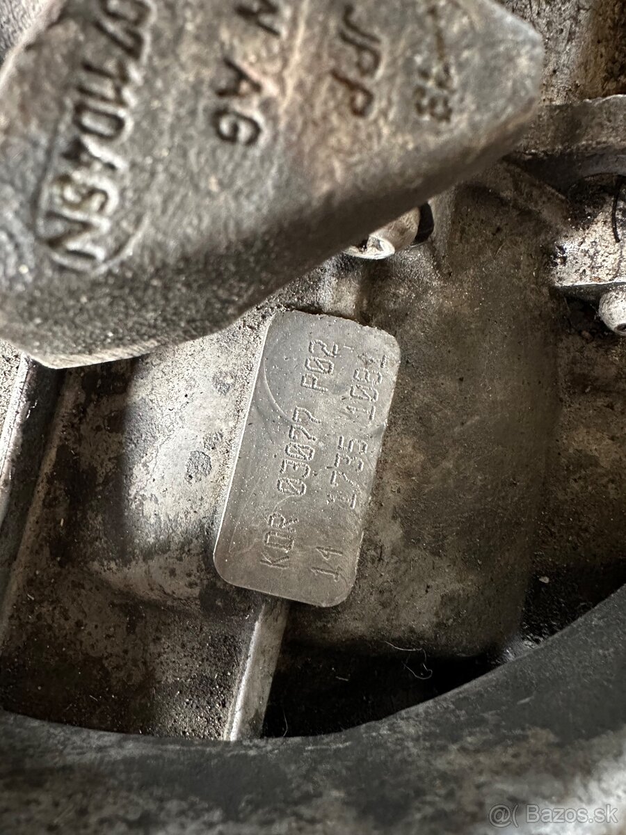 Prevodovka 2.0fsi kôd kdr - 3