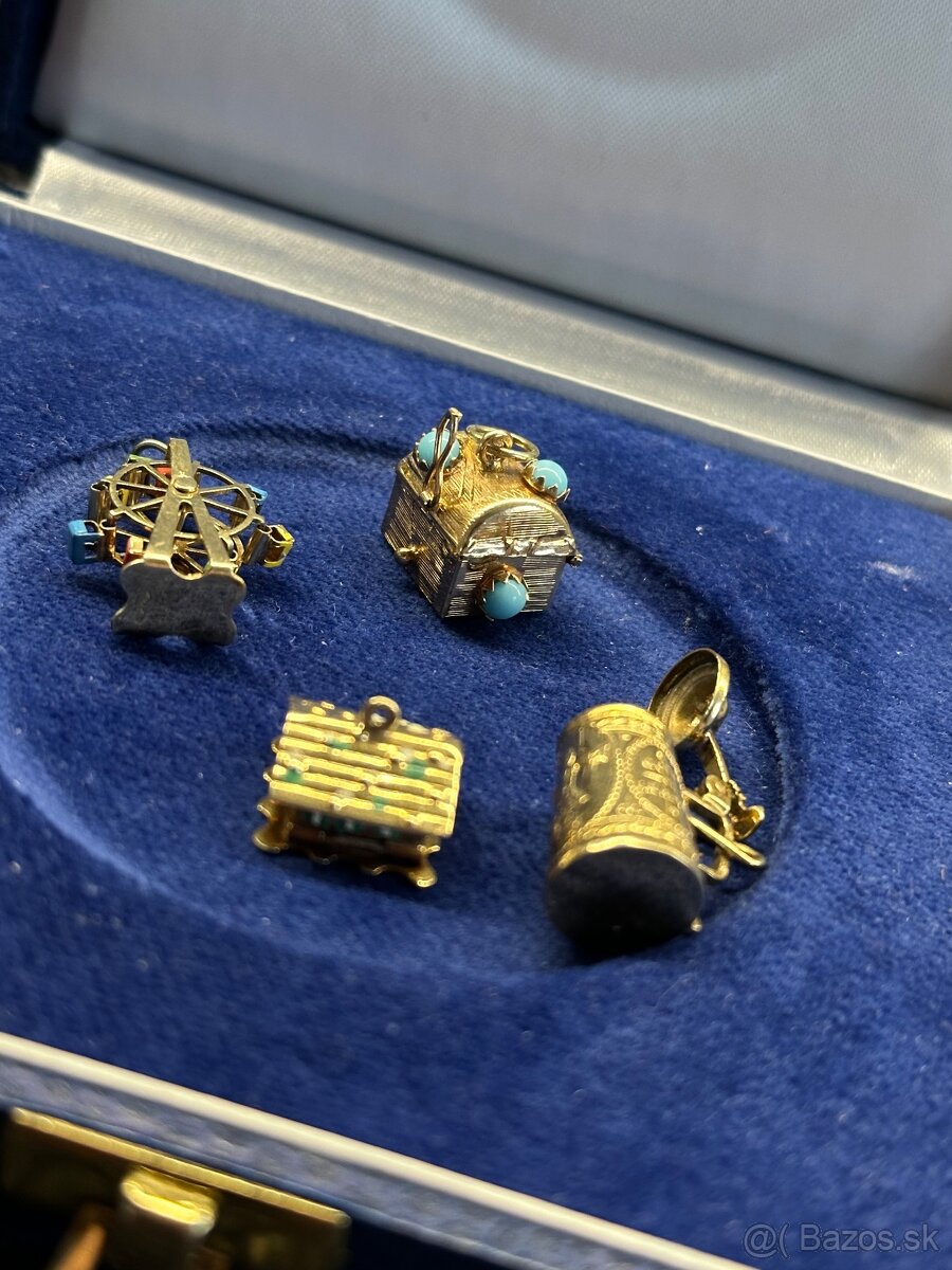 Predám zlate prívesky Vintage - 3