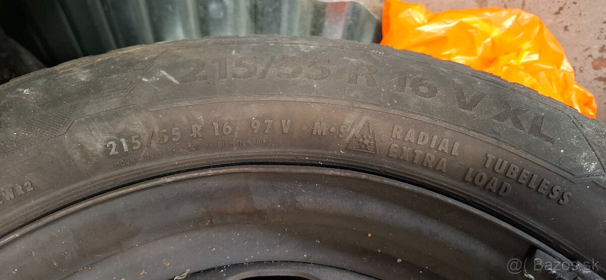 Celoročné Barum 215/55R16 - 3