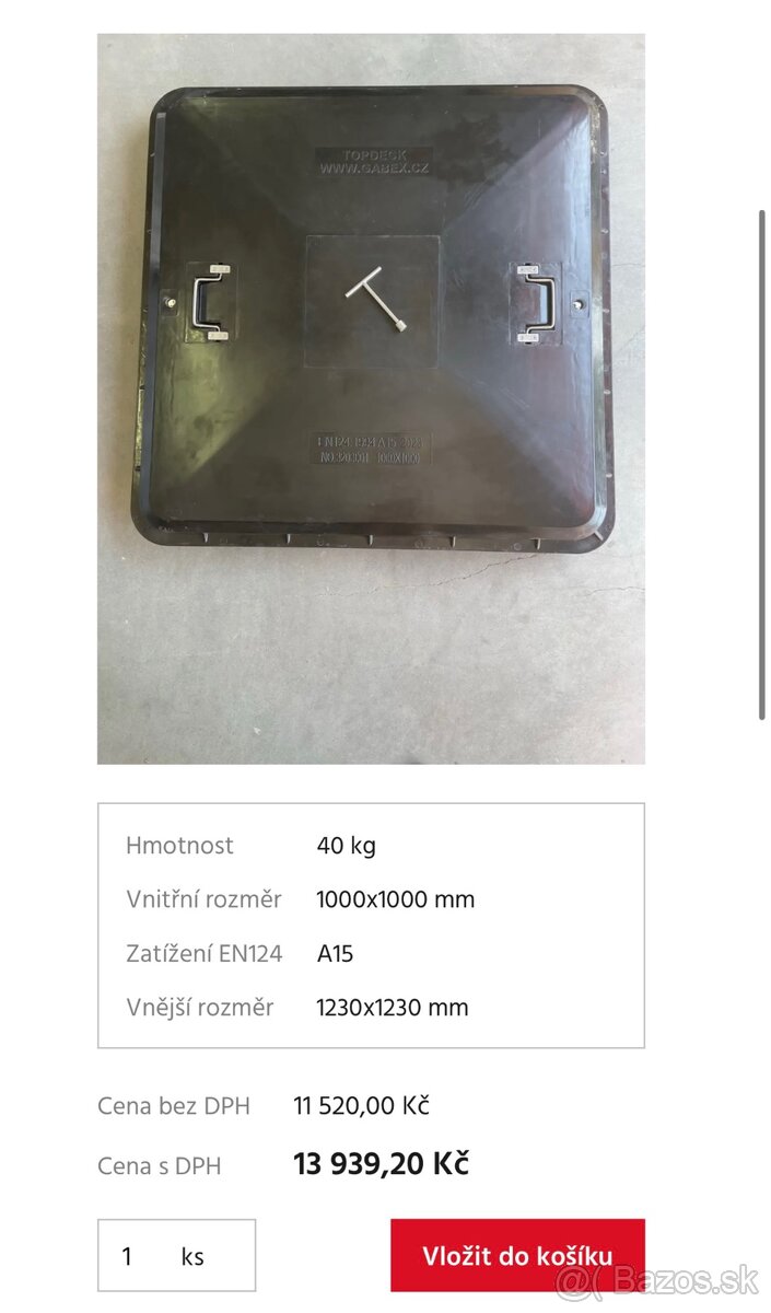 Poklop 1000x1000 - 3