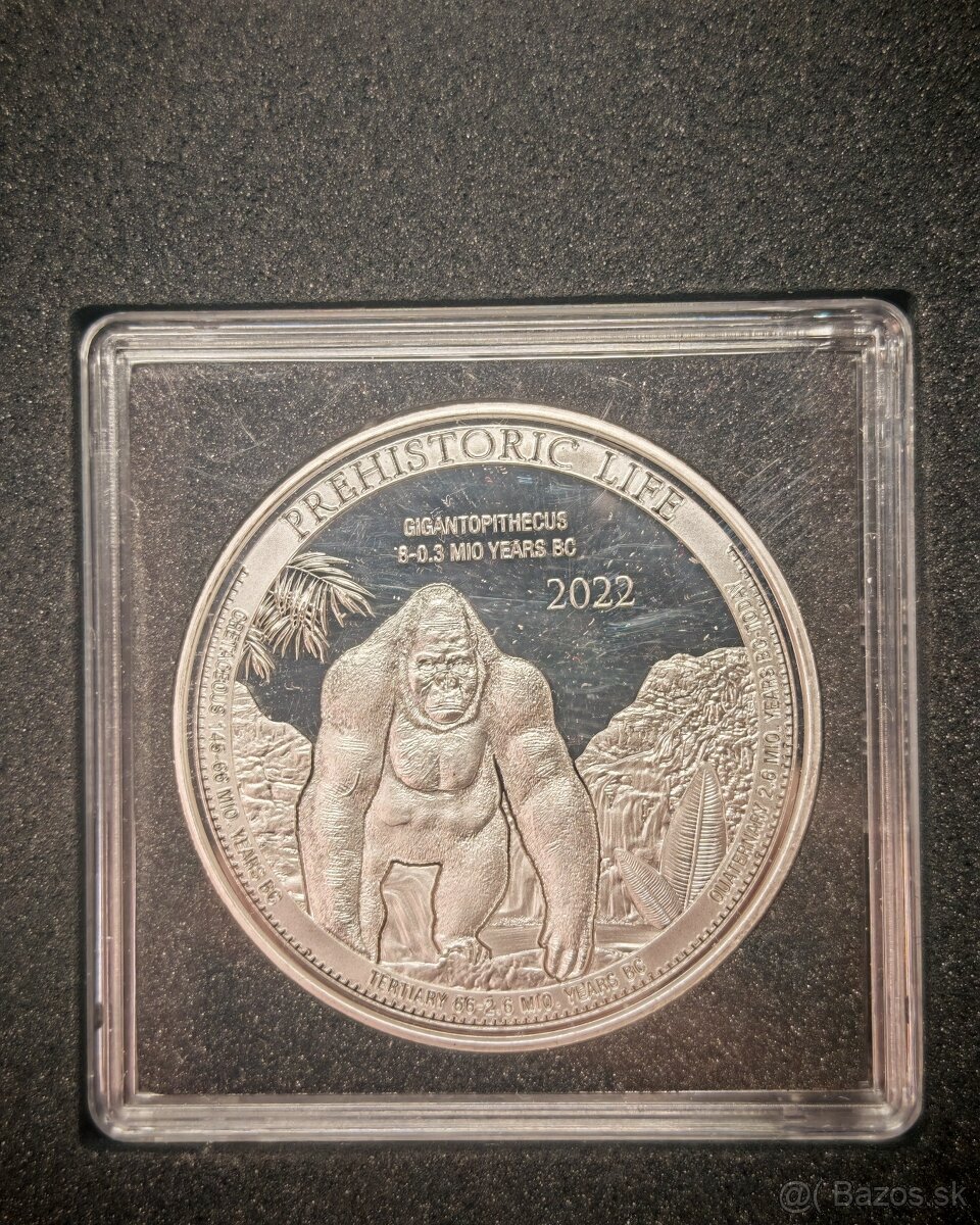Strieborné mince, 1oz- PREHISTORIC LIFE - 3