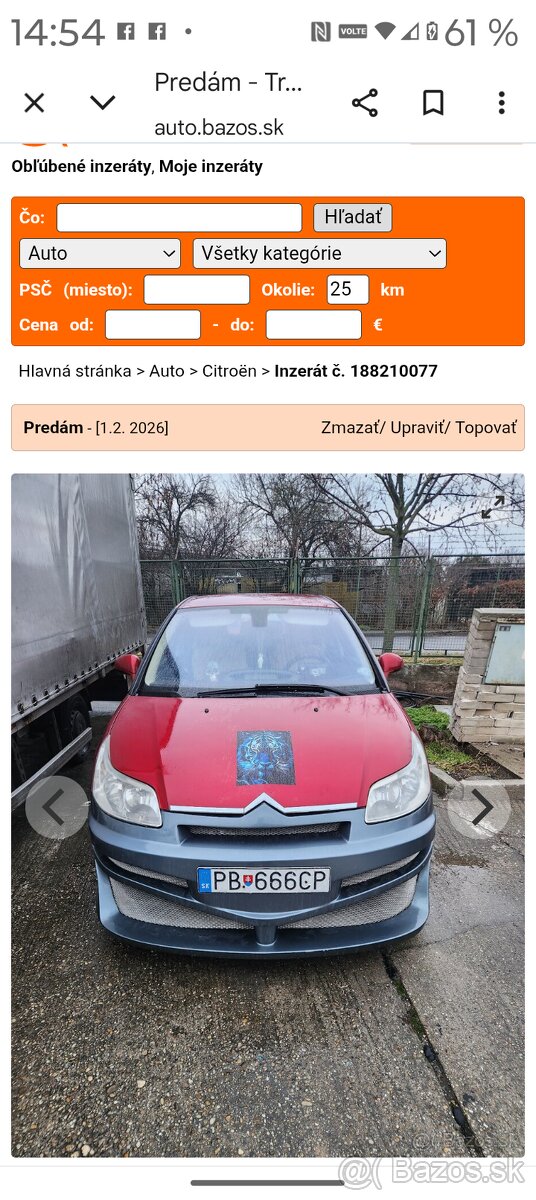 Predám Citroen C4 lpg - 3