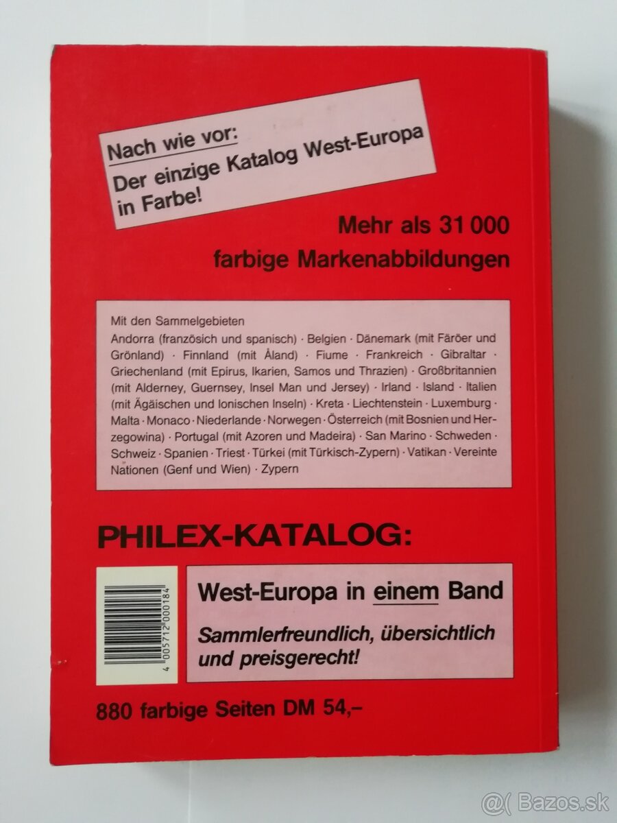 Katalóg EUROPHILEX - 3