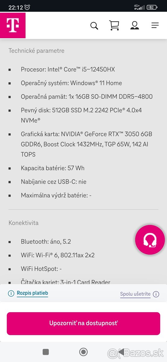 Herny notebook Lenovo - 3