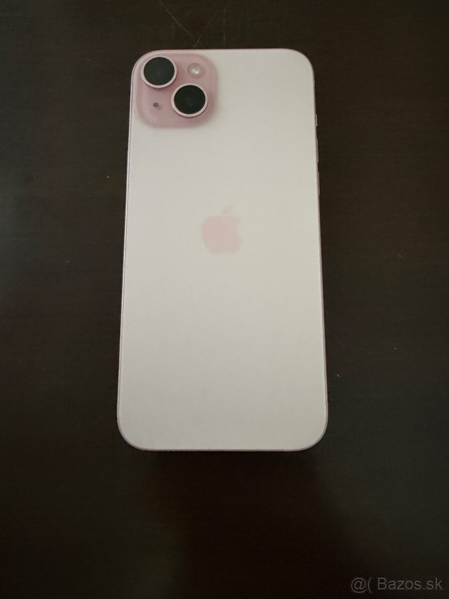 Predám Iphone 15 plus pink 256GB - 3