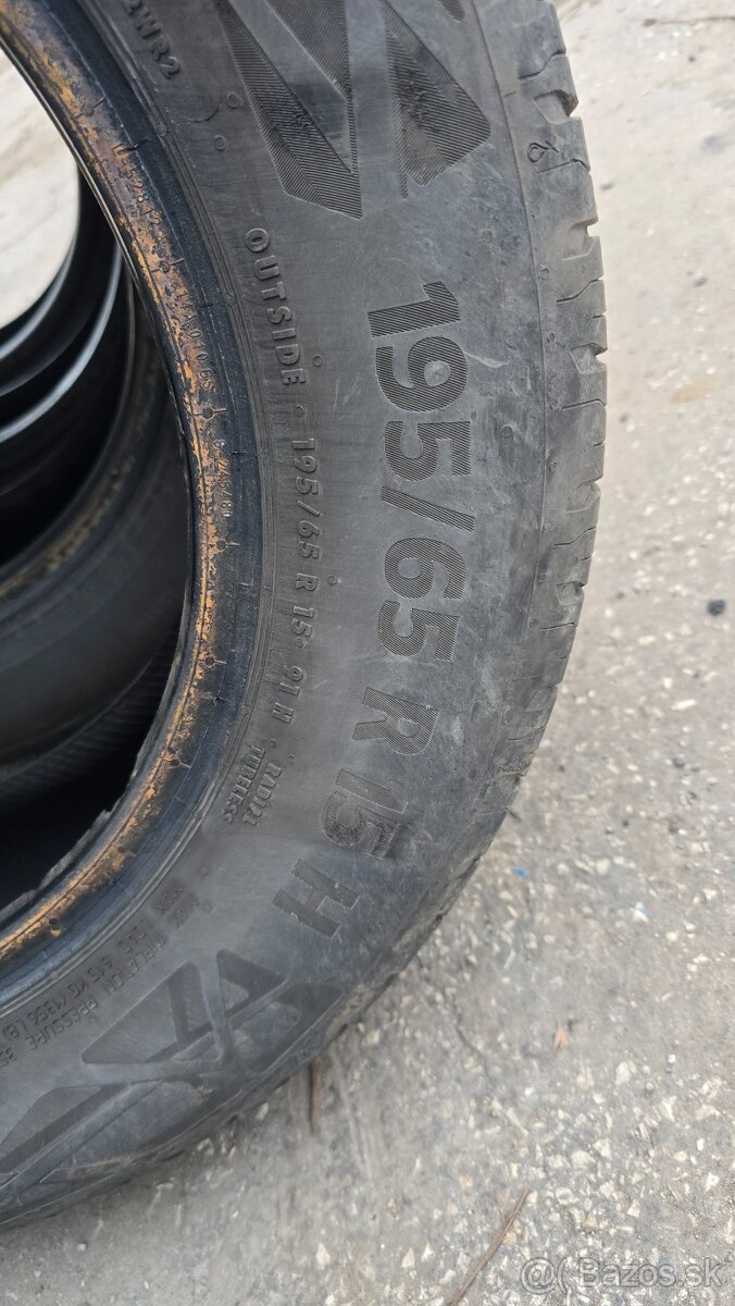 Predám letné pneumatiky 195/65 R15 - 3