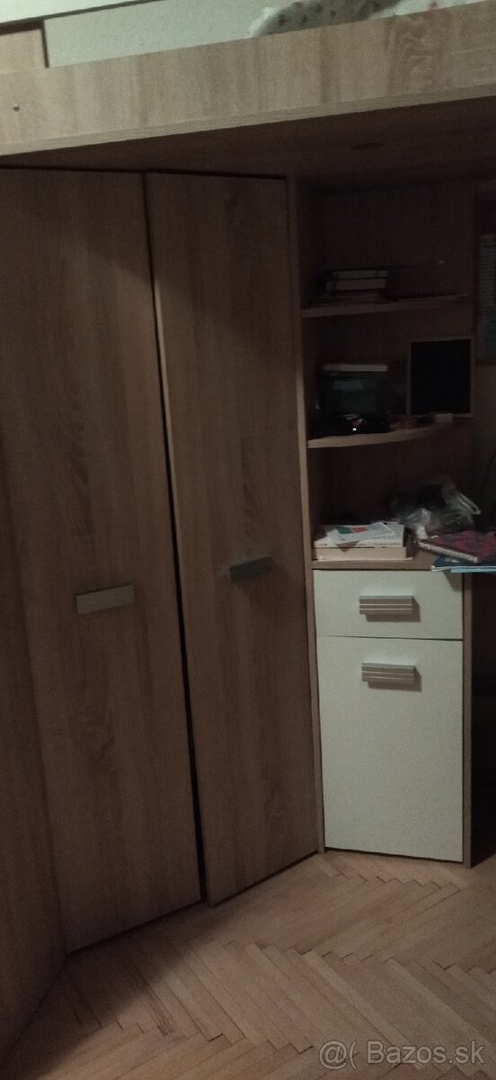 Zostava postele ,stolík do detskej izby - 3