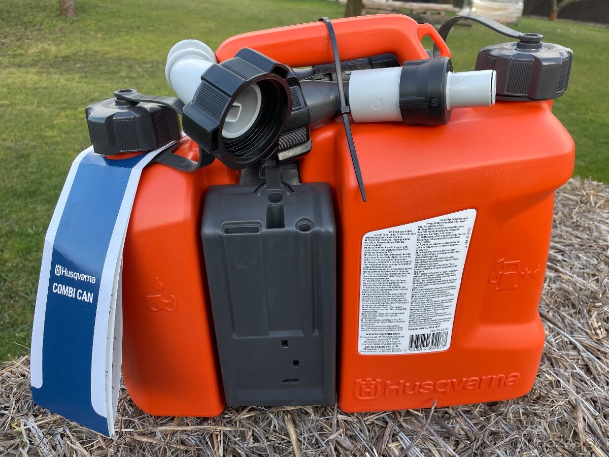 Kombinovaný kanister Husqvarna k motorové pile, nový - 3