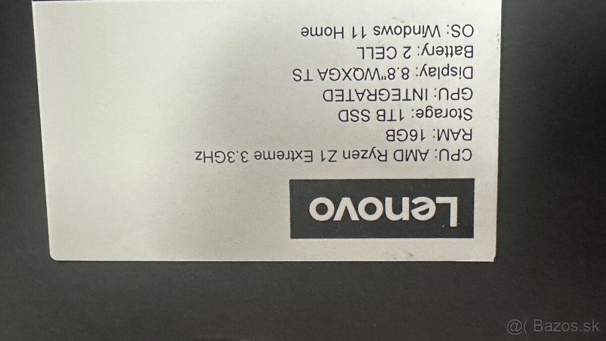 Lenovo Legion Go 8AHP2 – 1TB SSD – Eclipse Black - 3