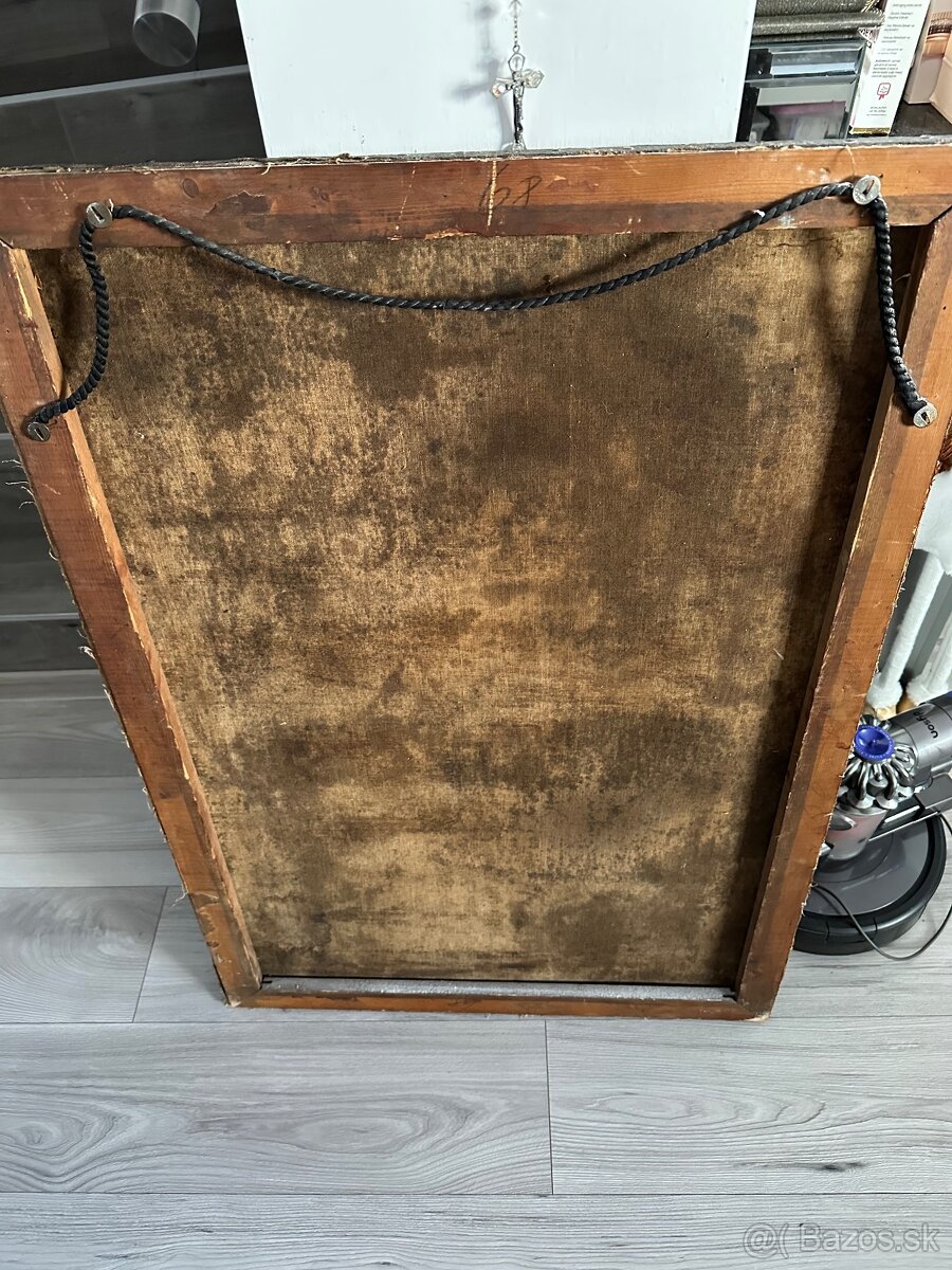 Predám starý nesignovaný obraz - 3