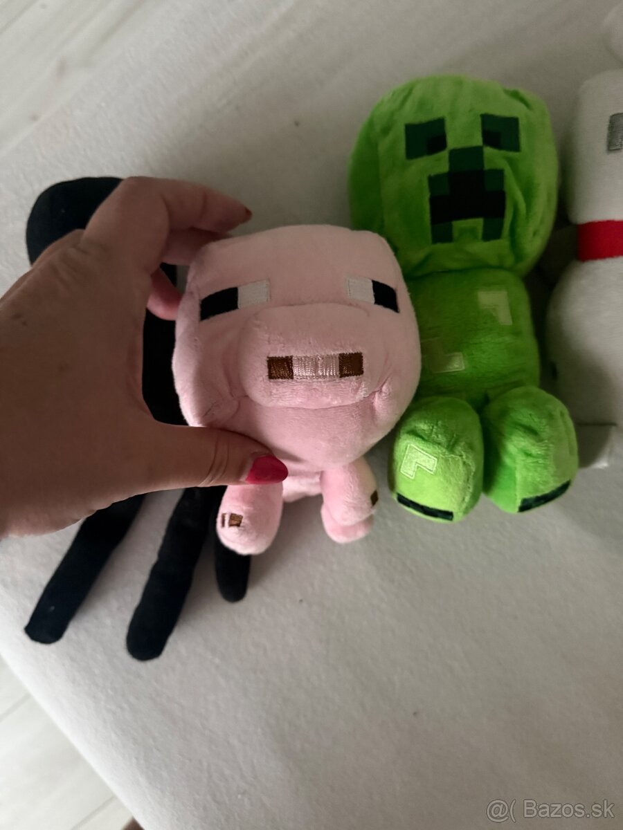 Predám plyšové postavičky minecraft - 3