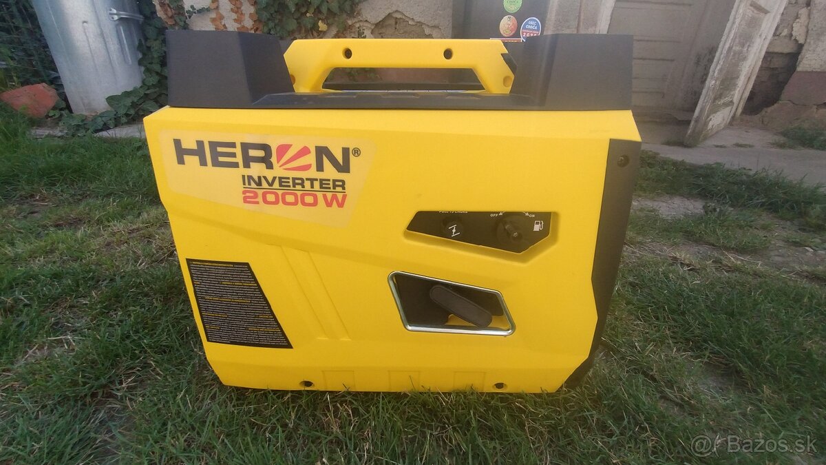 Elektrocentrála HERON digitálna invertorová 3,3HP/2kW - 3