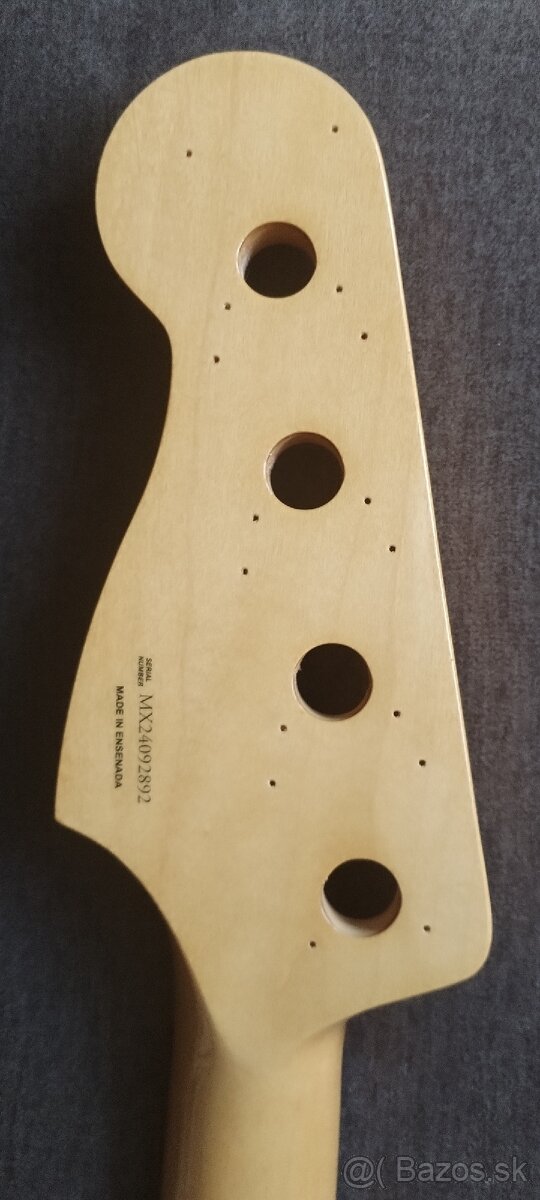 Javorový krk na precision Bass gitaru nový nepoužitý - 3