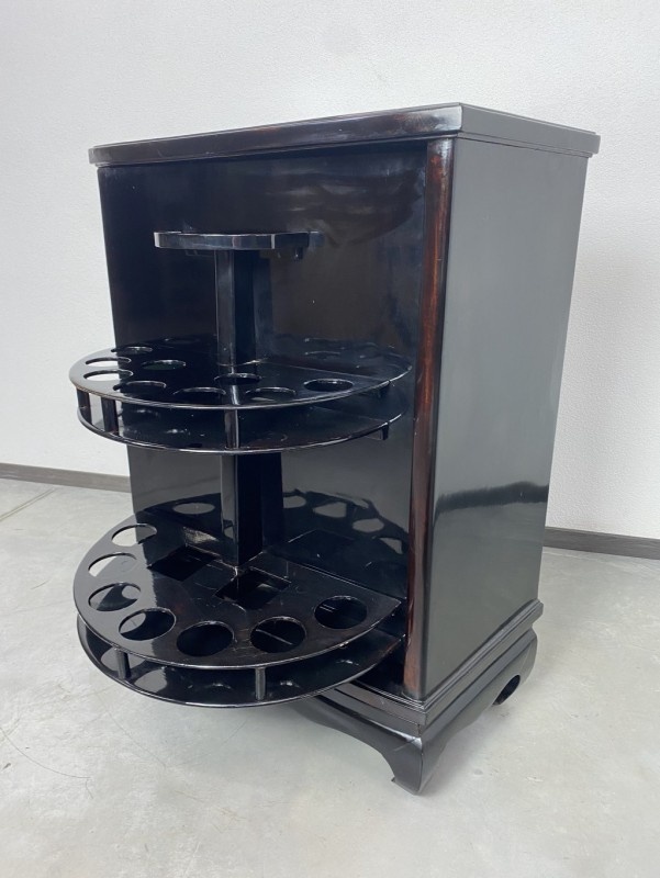 Rotačný orientálny bar maľba vtáky - 3