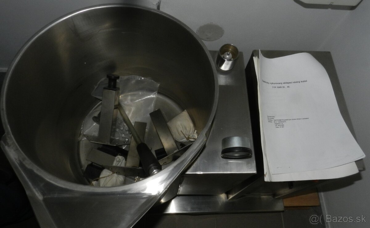 Elektrický sklápací vykurovací kotol - 3