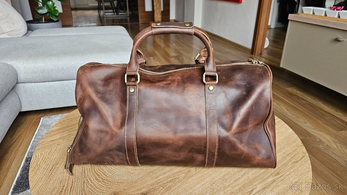 Panska kozena cestovna taska - 3