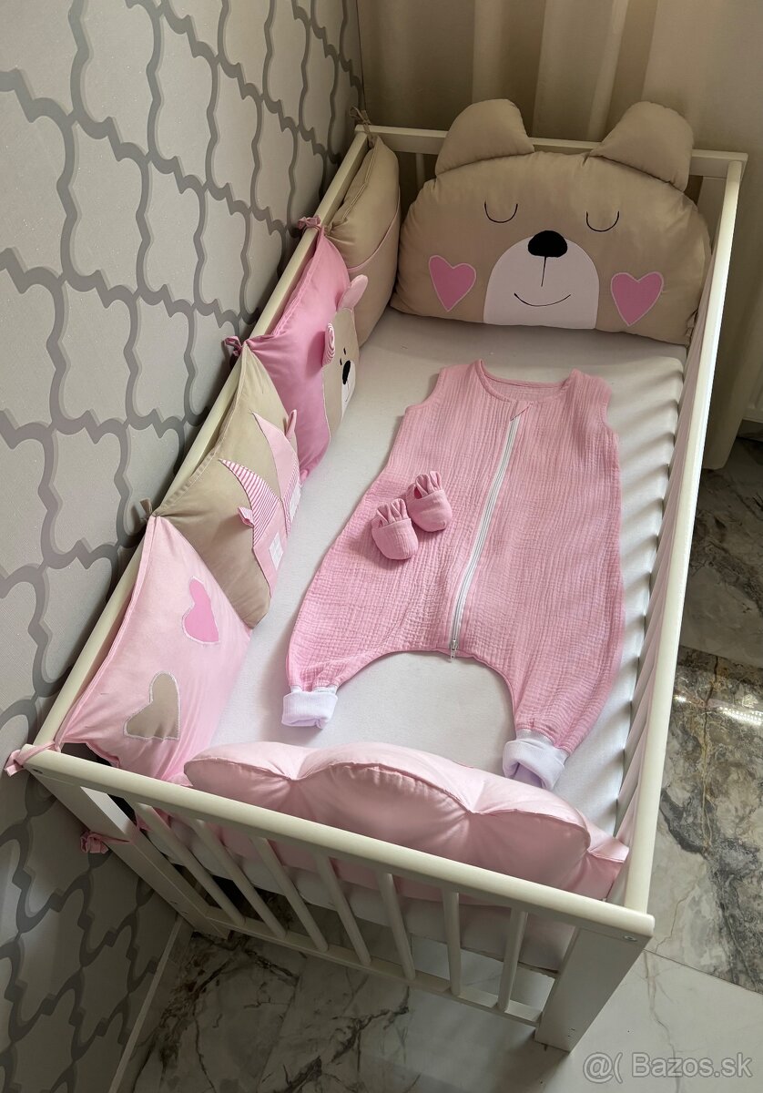 Bavlnený set do detskej postieľky - 3