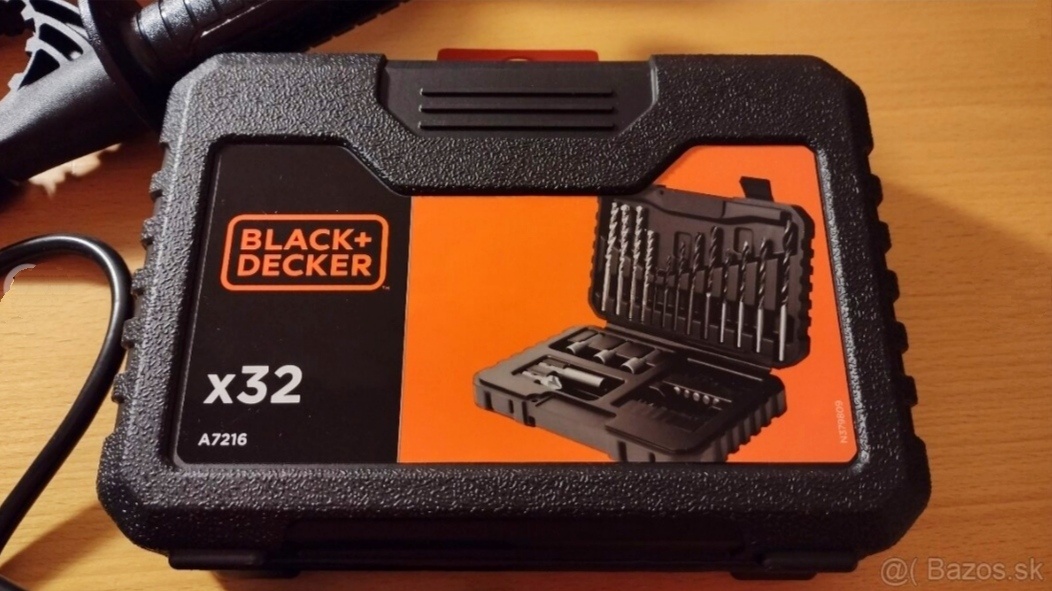 Príklepová vŕtačka Black+Decker BEH710SA2-QS - 3