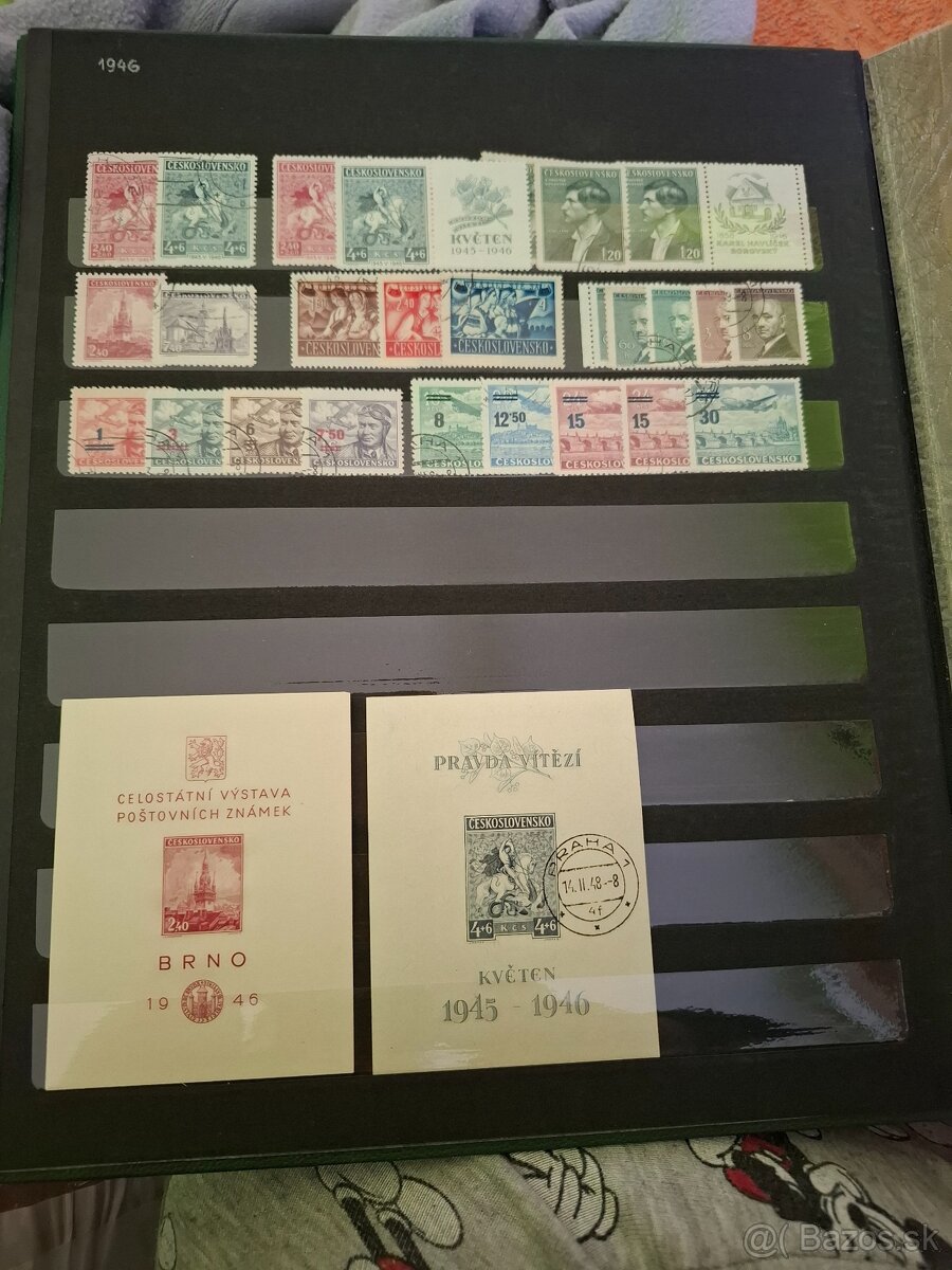 Zbierka známok ČSR - 3