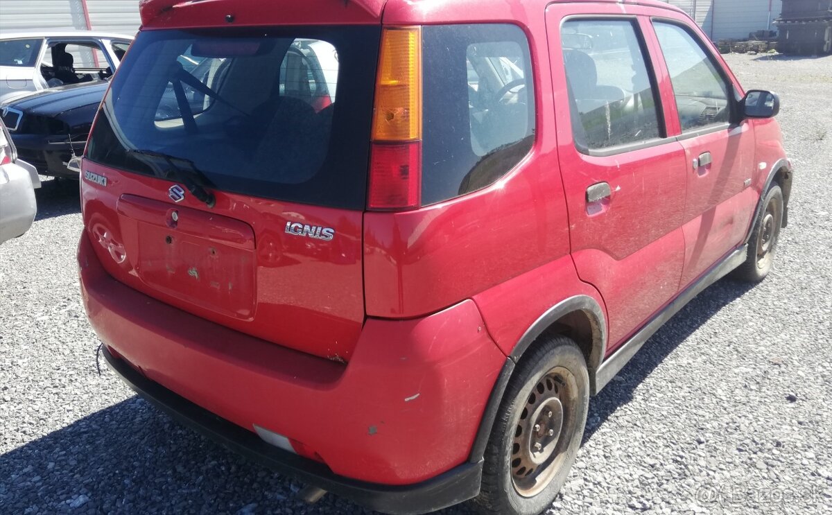 SUZUKI IGNIS 1,3 M13A 2WD 4WD 69KW - 3