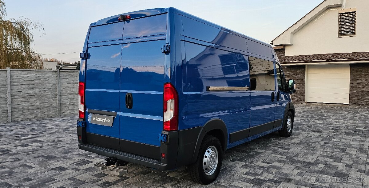Fiat Ducato 3.0 Mjet 180ps 5-6Miest L3H2 Ťažné- Kamera-Iveco - 3