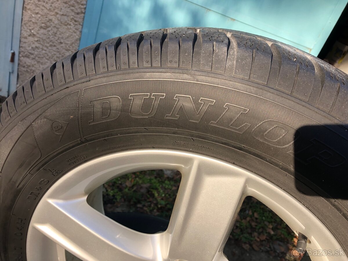 Predám zimné pneumatiky 4 ks s Al diskami Audi - 3