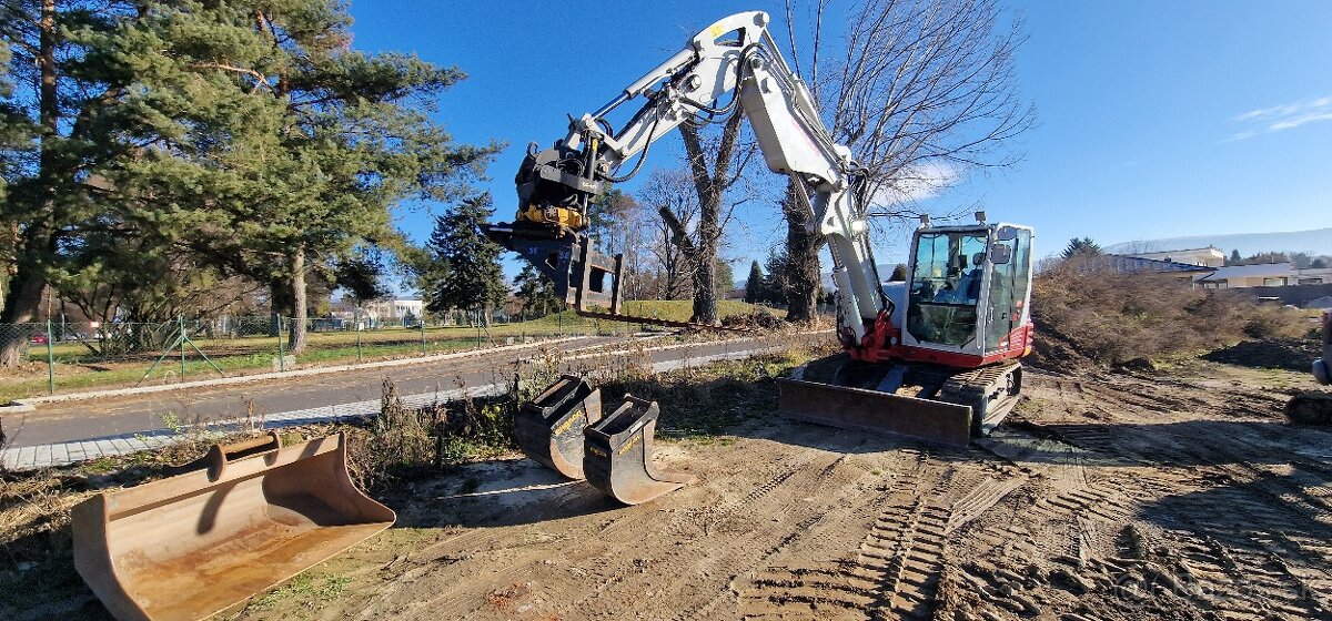 Pásové rýpadlo Takeuchi TB290-2, dvojitý výložník, ENGCON - 3