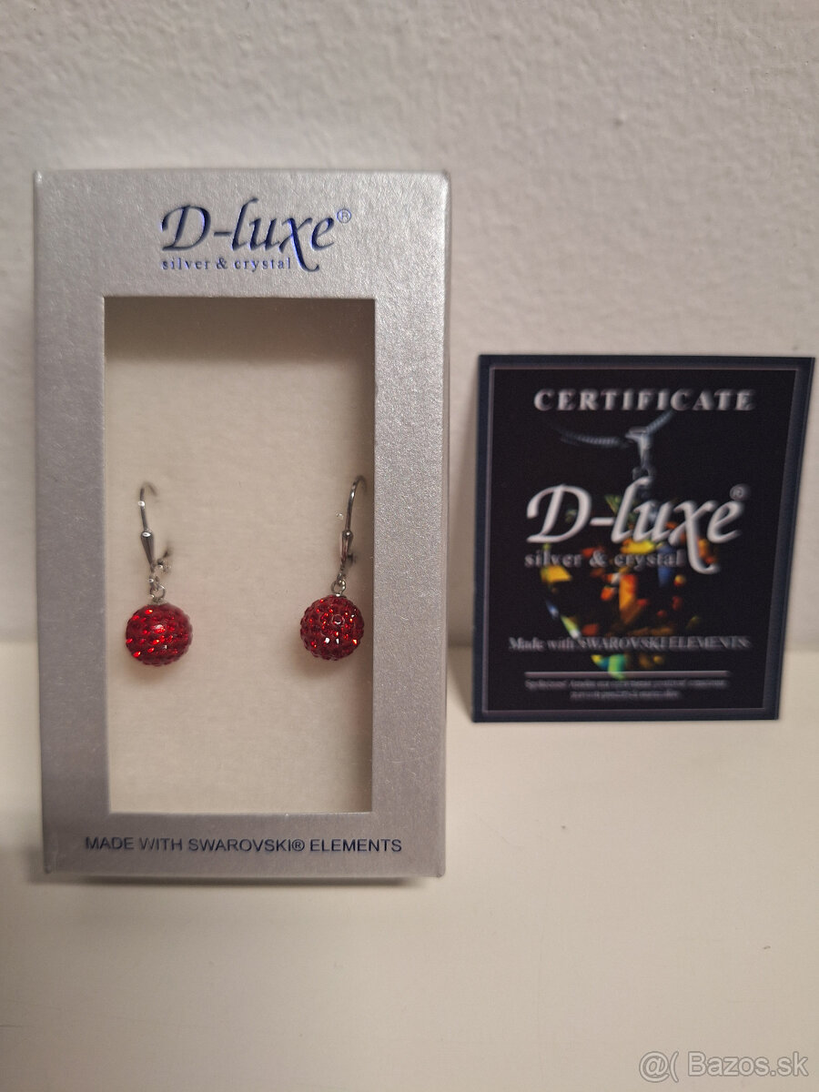 Swarovski náušnice v striebre - 3