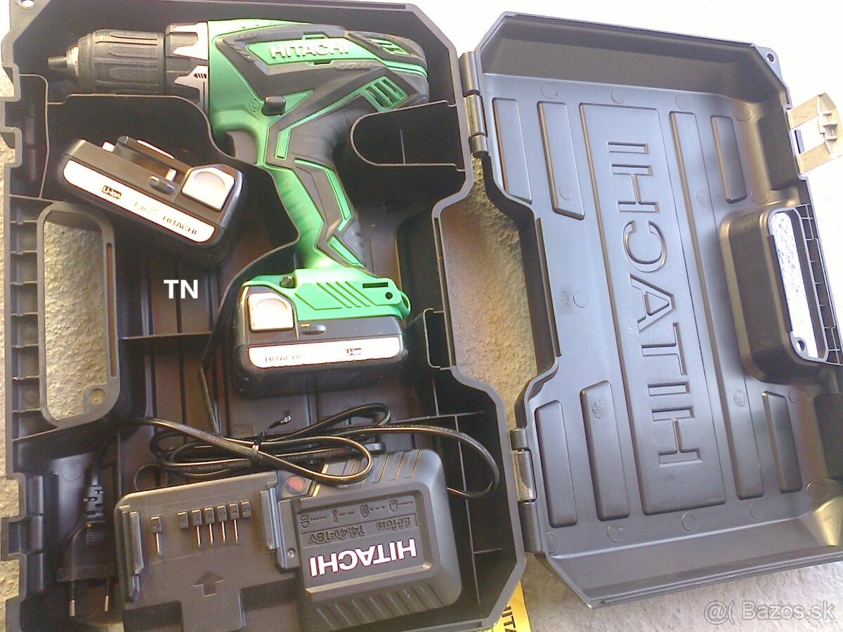 Aku vŕtací skrutkovač Hitachi. - 3