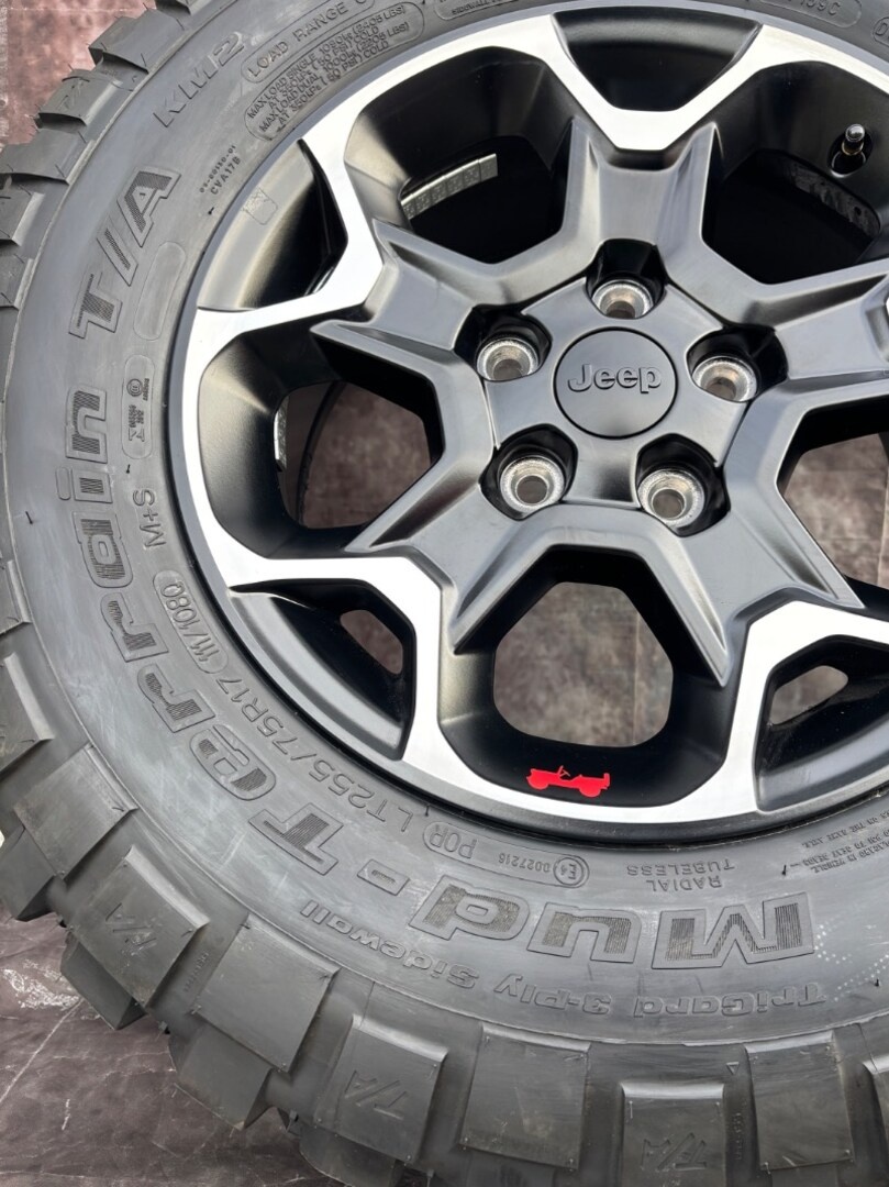 Originální alu kola Jeep 255/75/17 - 3