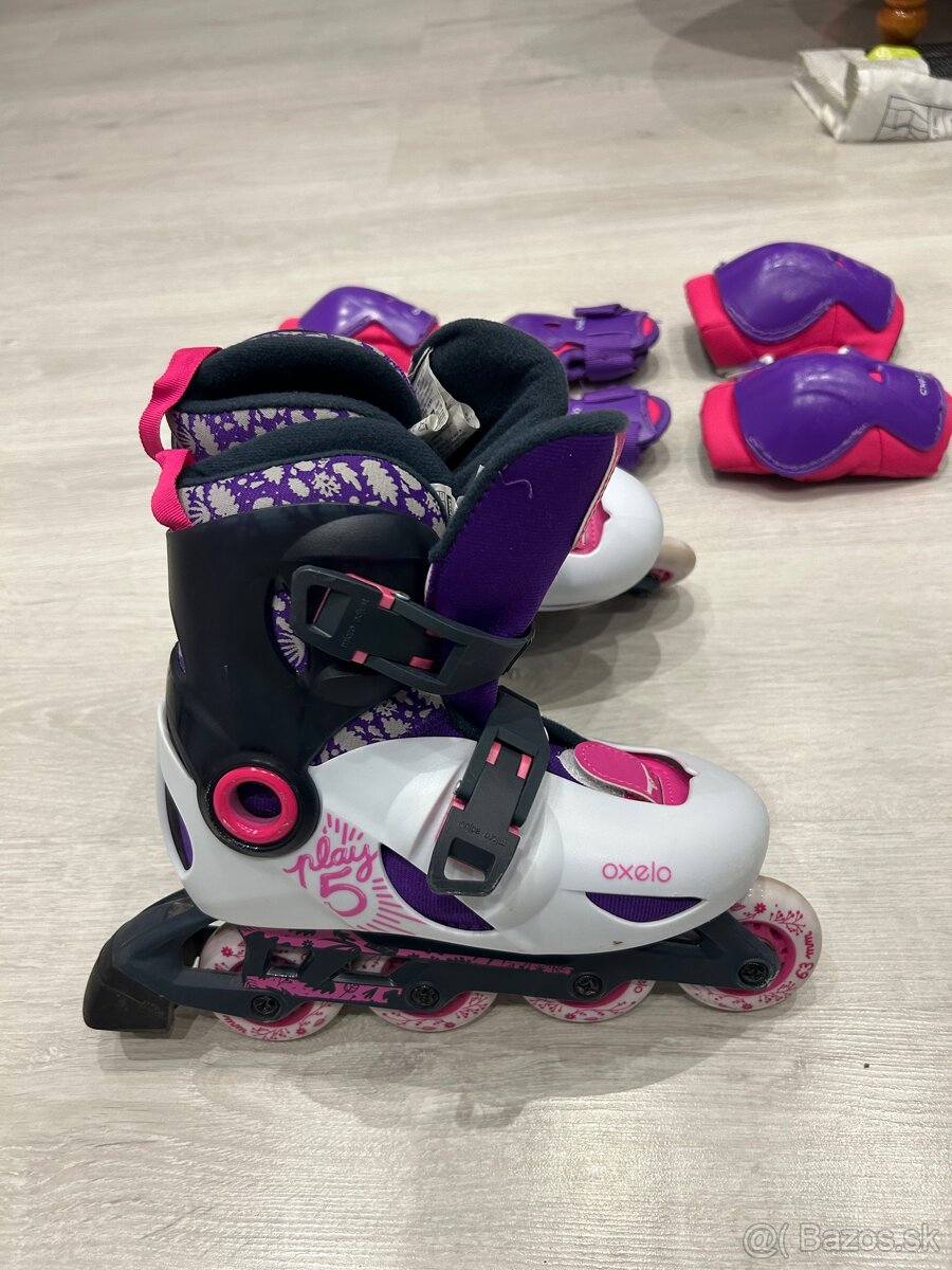 Korčule kolieskové + chrániče - 3