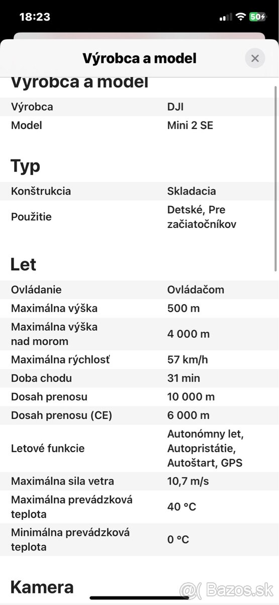 Predam / Vymením Dron DJI Mini 2 Se Fly More Combo - 3