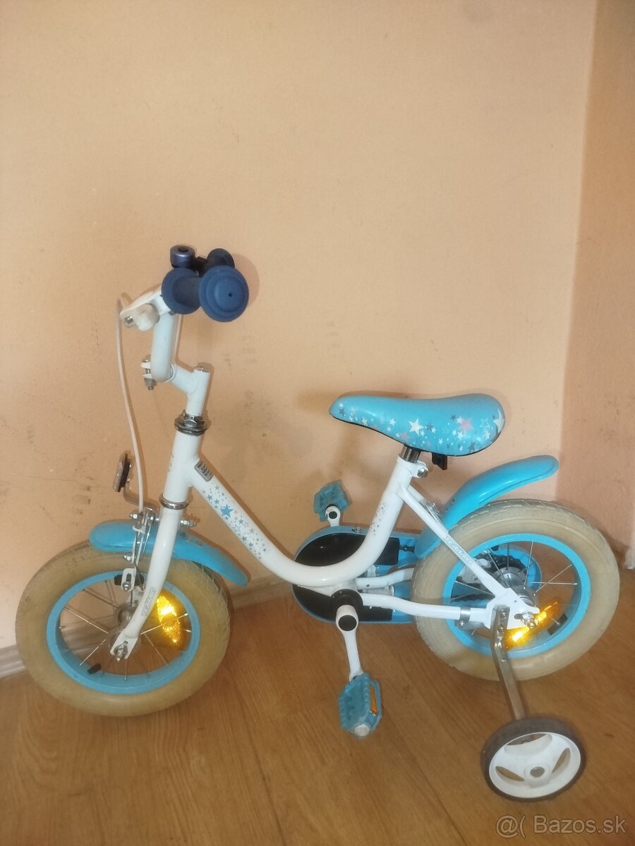 Detský bicykel 12 modrý - 3