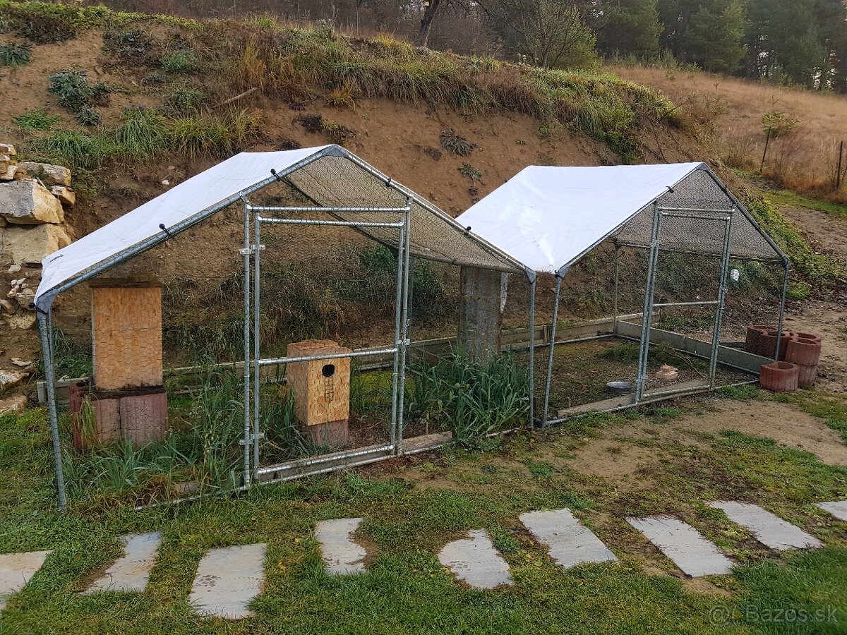 Voliery pre papagáje - 3