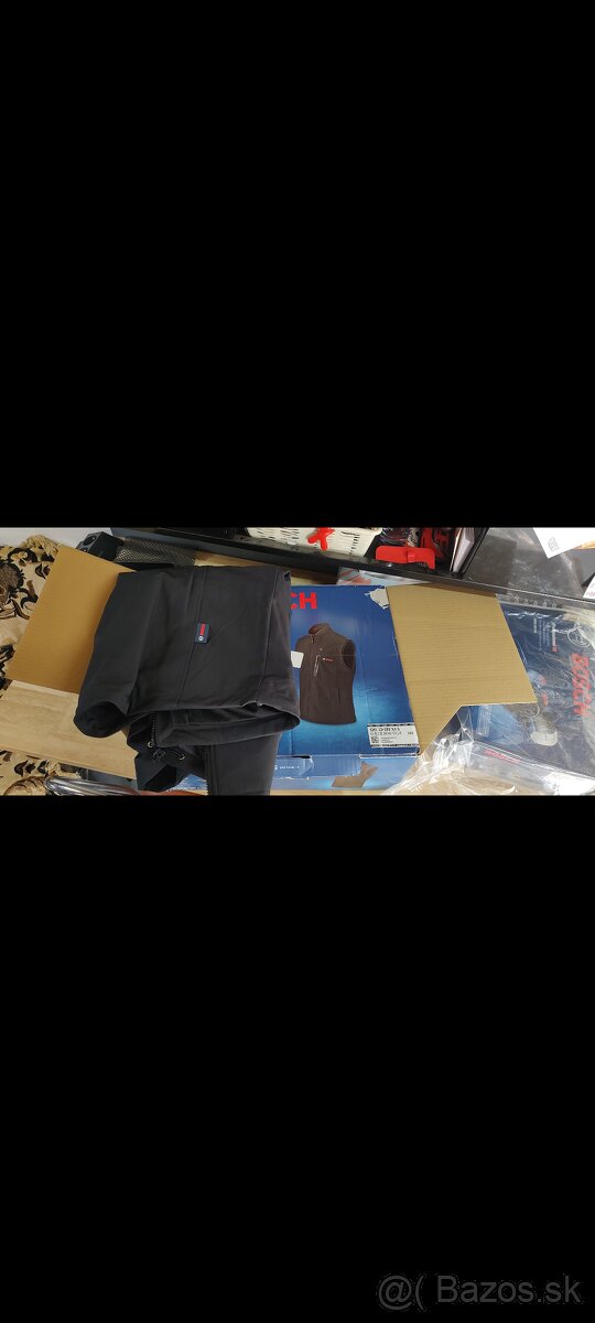 Predám Vyhrievanu vestu Bosch GHV 12+18V XA veľ. S - 3