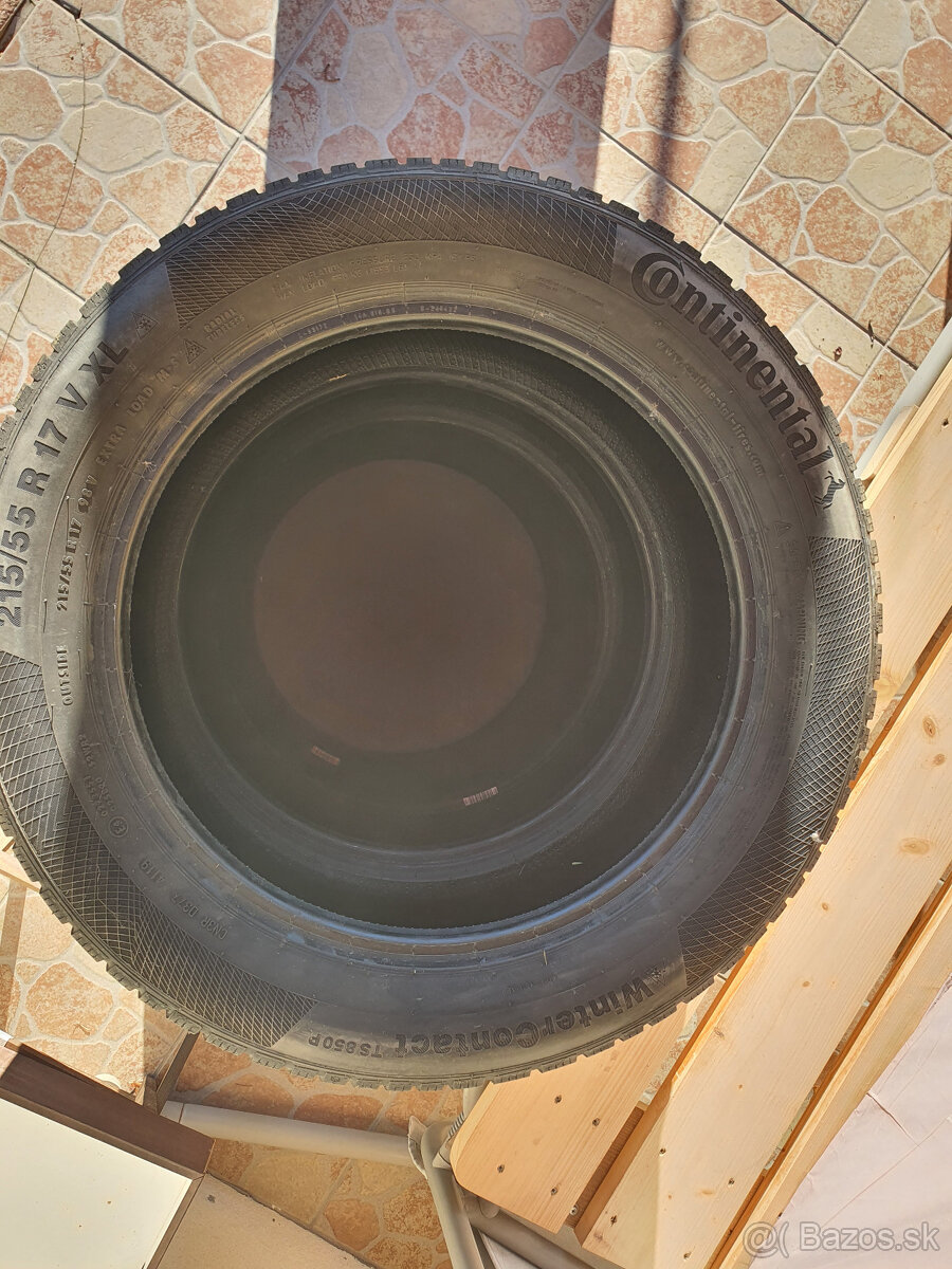 215/55 R17 Continental zimné - 3