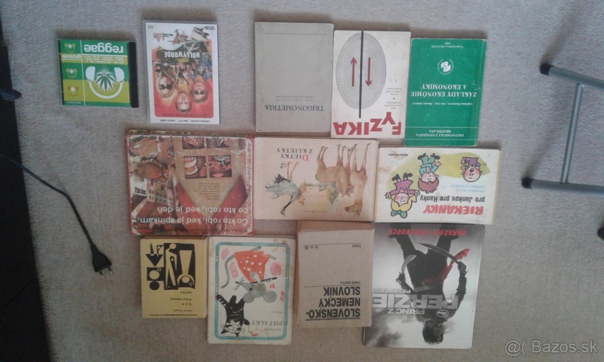 Detské A INE zaujímavé knihy 62 + DVD, CD - 3