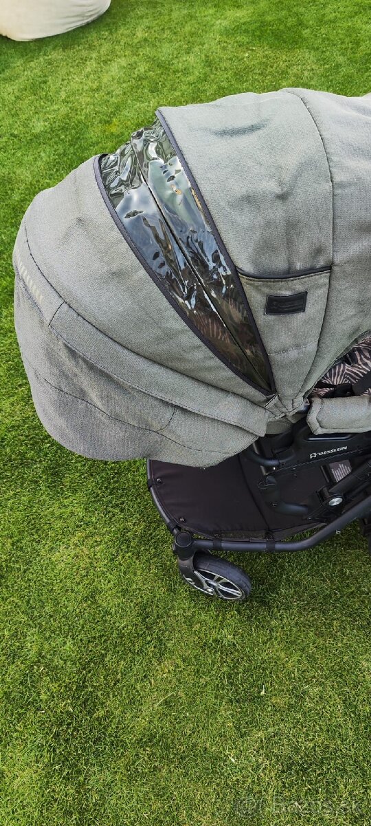 Kočík Gesslein F6 Air + vajíčko Recaro s isofix - 3