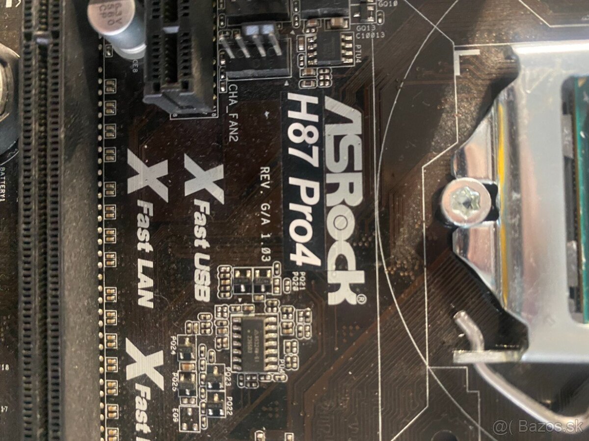 Základnú doska ASRock H87 Pro4 + procesor - 3