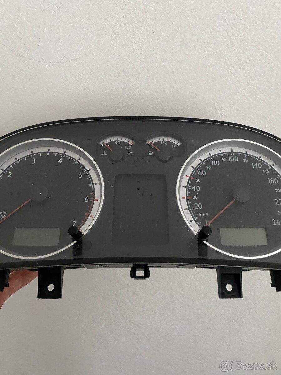 Benzín Sportchrom budíky golf 4 - 3