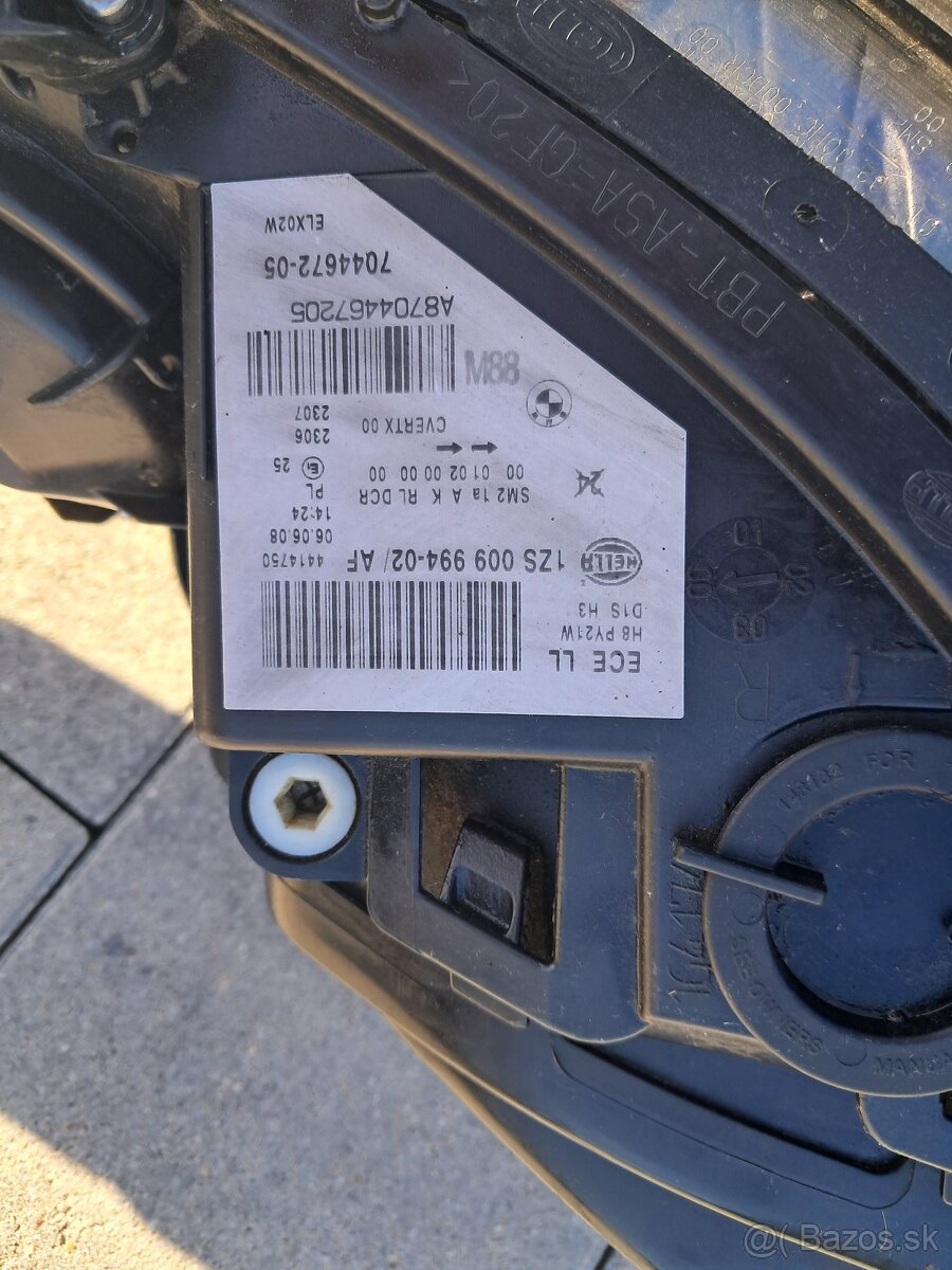 Pravý prený svetlomet BMW E60/61 - 3