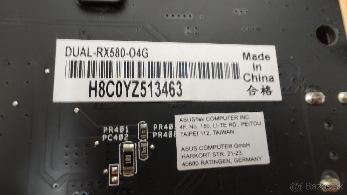 ASUS Radeon RX 580 4GB - 3