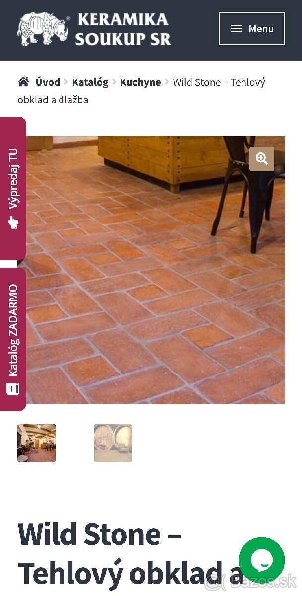 Tehlová dlažba ZNÍŽENÁ CENA - 3