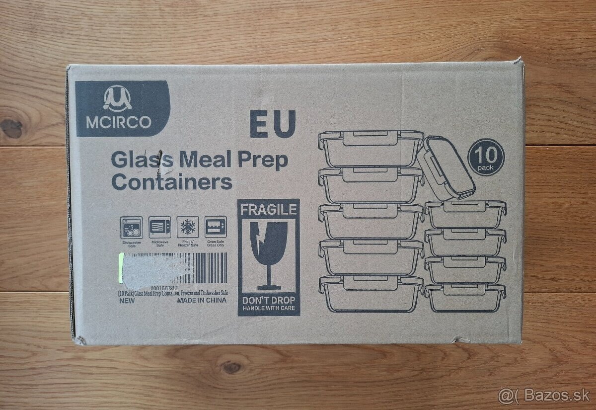 MCIRCO sklenené nádoby 10 ks - 3